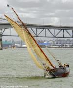 ID 14555 Utterly stunning!! WAITANGI (A6) a splendid example of the skills of Logan Brothers of Auckland. Designed by Robert Logan and built in 1894, the 22.56m gaff-cutter is seen here taking part in the 2026...